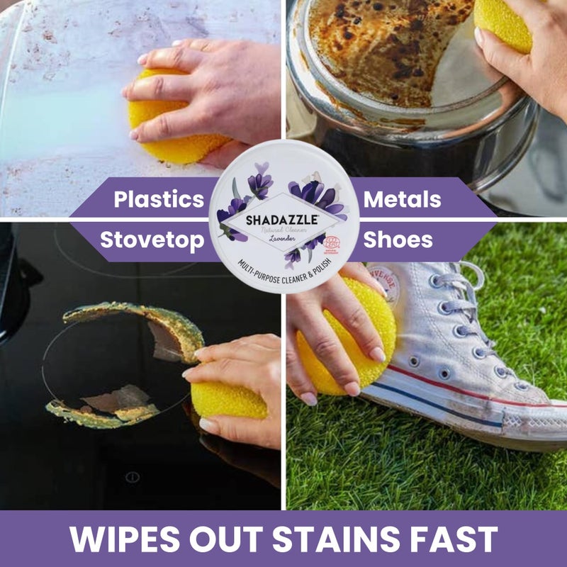 Shadazzle Natural All Purpose Cleaner and Polish â€“ Eco friendly Multi-purpose Cleaning Product (1 Pack, Lavender) - Image 2